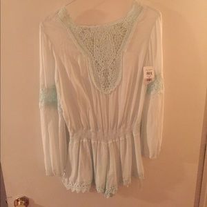 Light Blue Romper